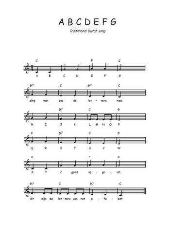 A B C D E F G (2) Partitions gratuites